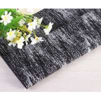 Wholesale plain yarn dyed recyclable polyester fleece fabric