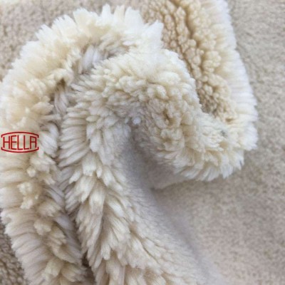 high standard for garment factory lamb fur coat fabric